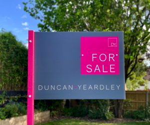 Duncan Yeardley For Sale board